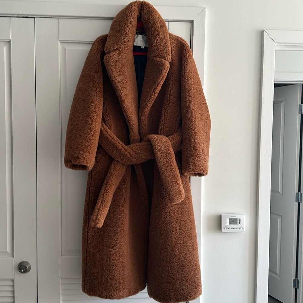 A.L.C. Faux Sherpa coat